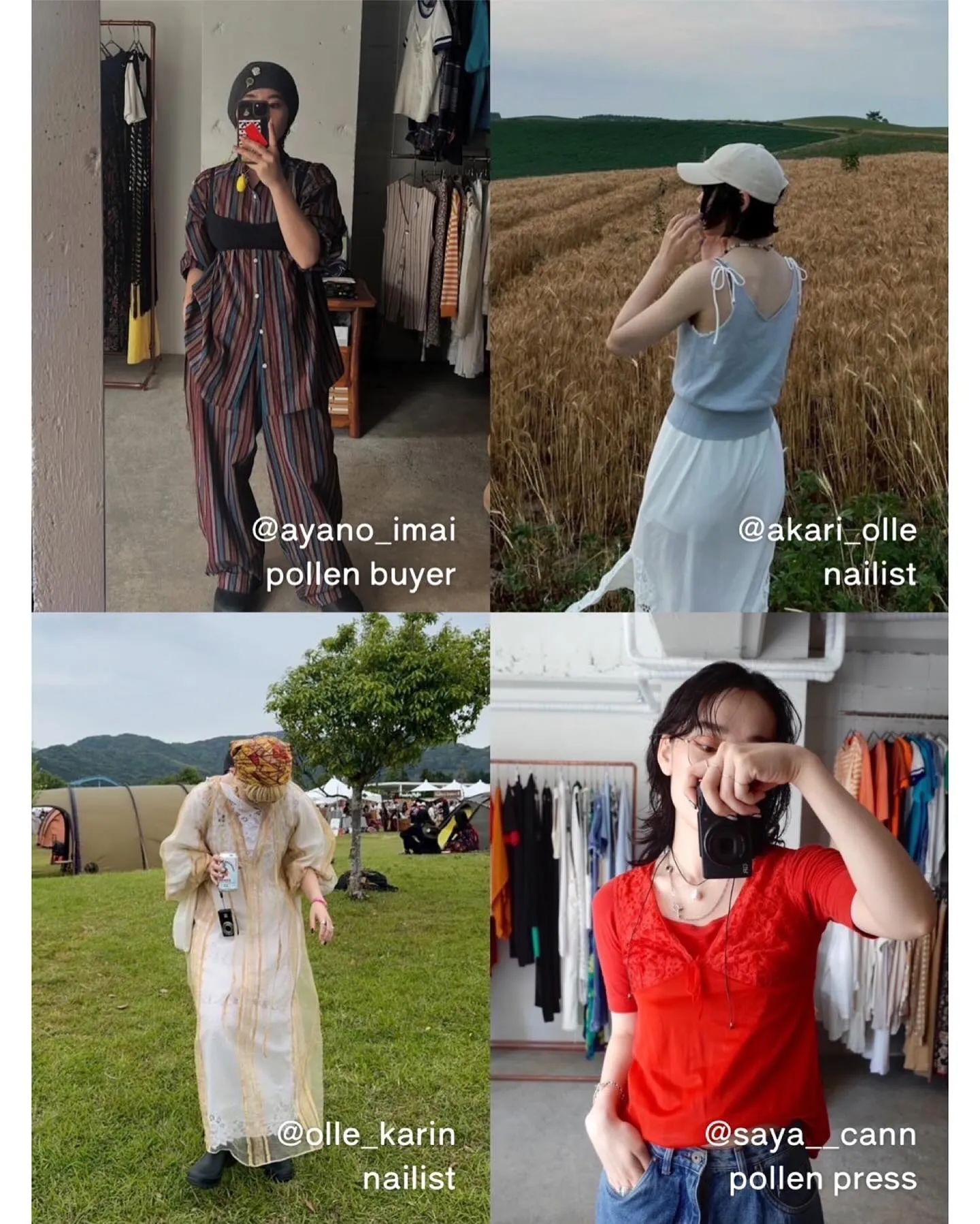 【volpe フリーマーケット出店者のご紹介】