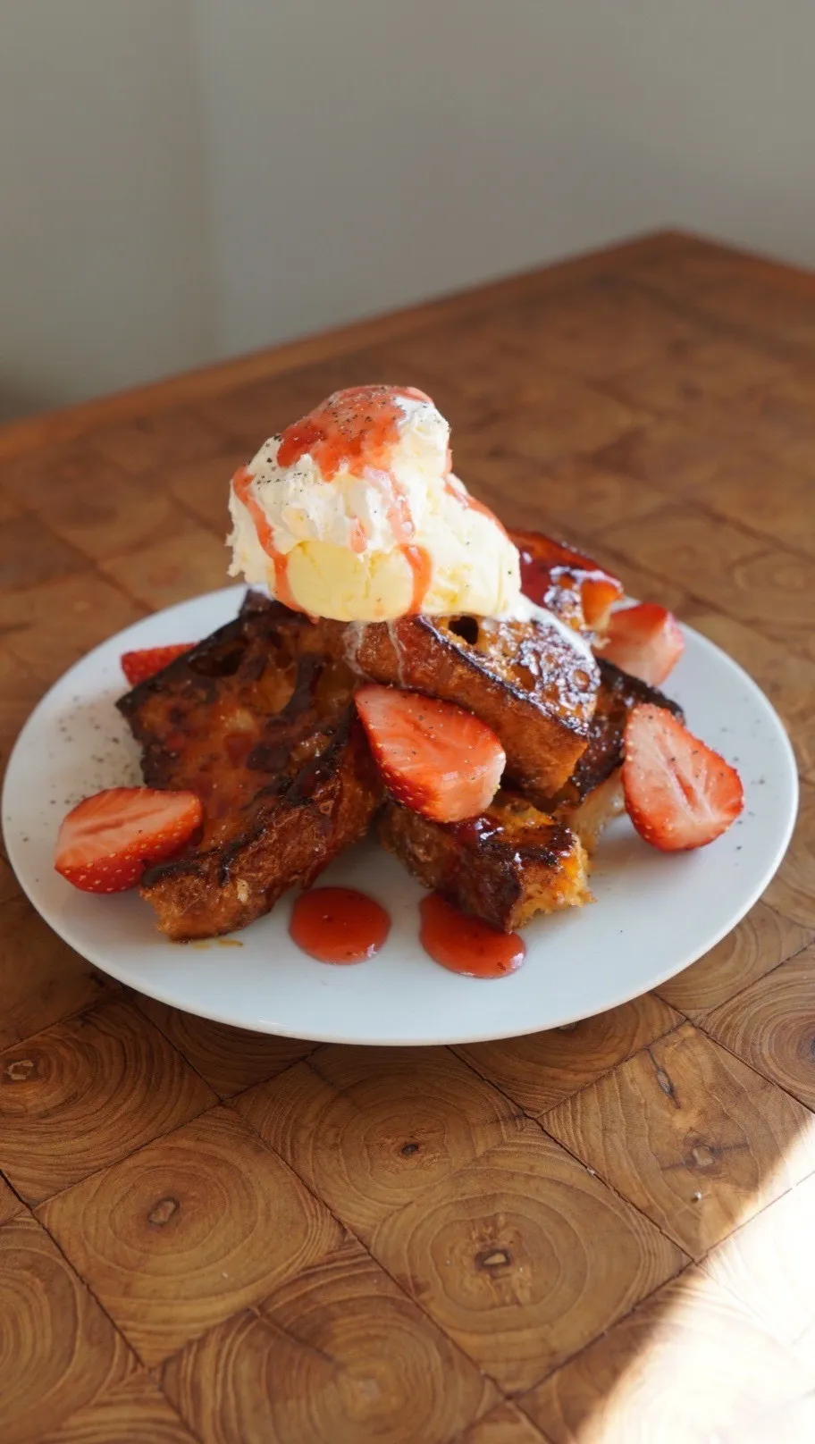 いちごのフレンチトースト🍓